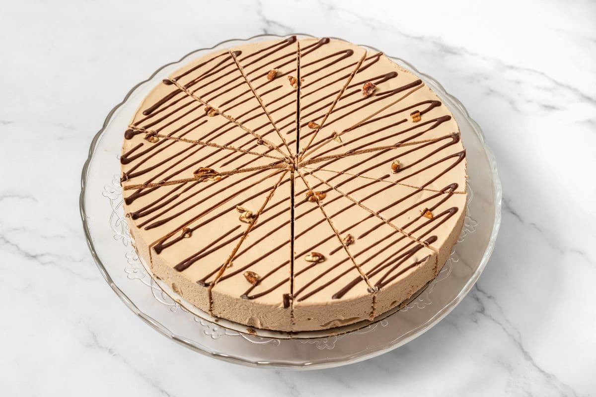 9" Turtle Cheesecake