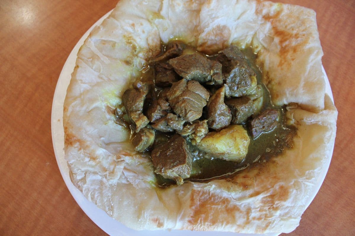 Curry Goat and Potato