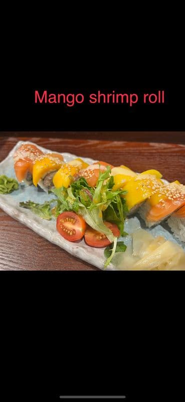 Mango Shrimp Roll