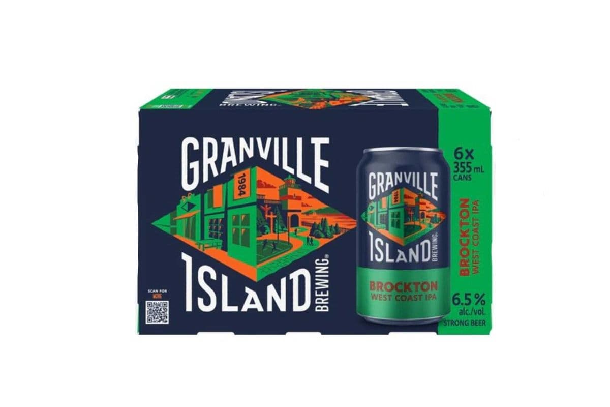 Granville Island Brockton WC IPA (6 x 355 ml Can)