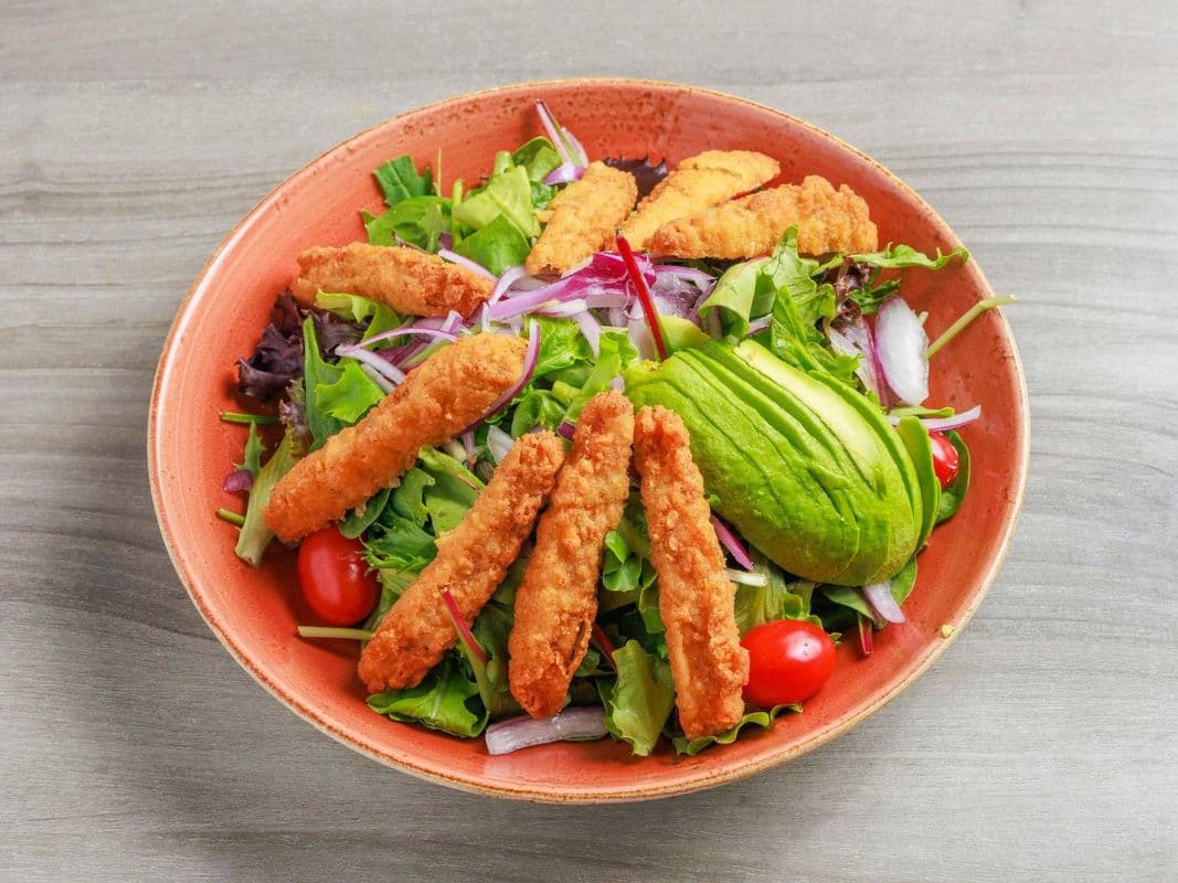 Crispy Chicken Tender Salad
