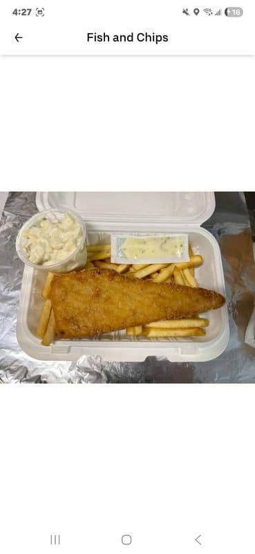 One Piece Fish and Chips