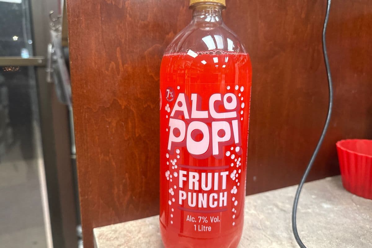ALCO POP ! FRUIT PUNCH 1L (1 x 1L)