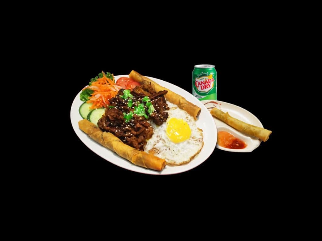 Combo 4. Deluxe Grilled Pork Rice Dish