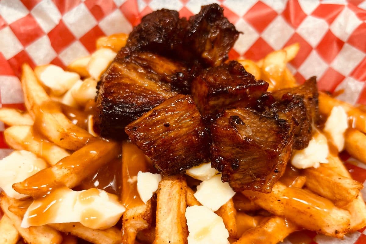 Burnt ends poutine