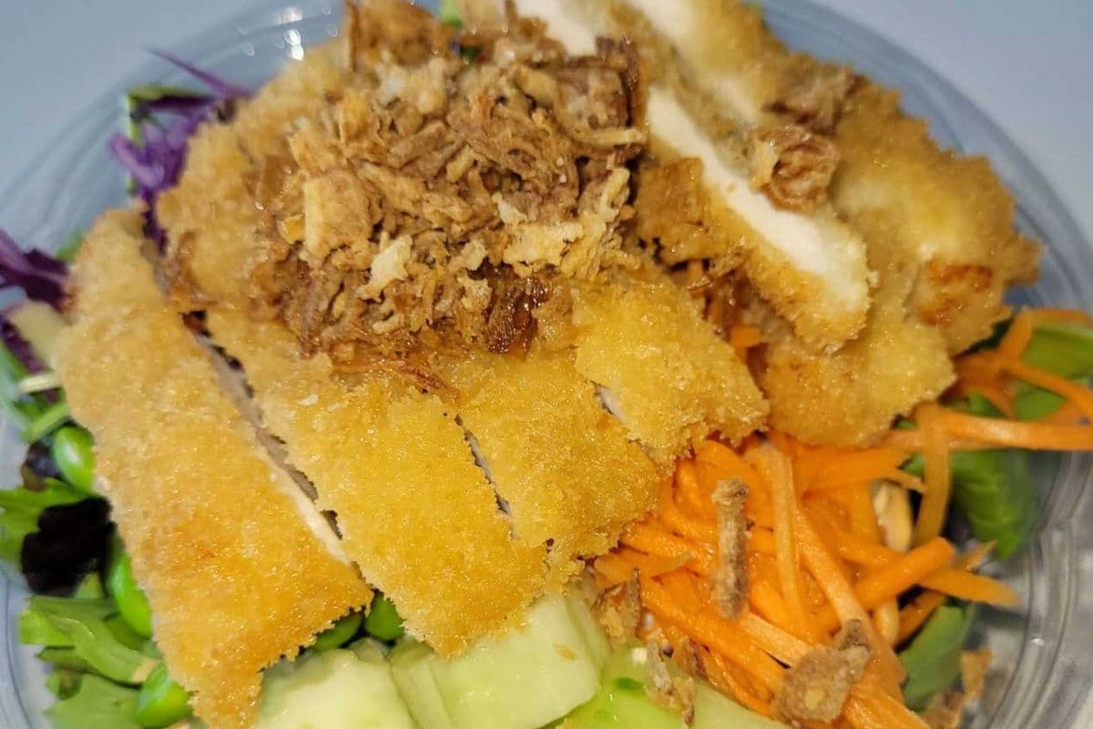 Katsu Chicken Poke Bowl