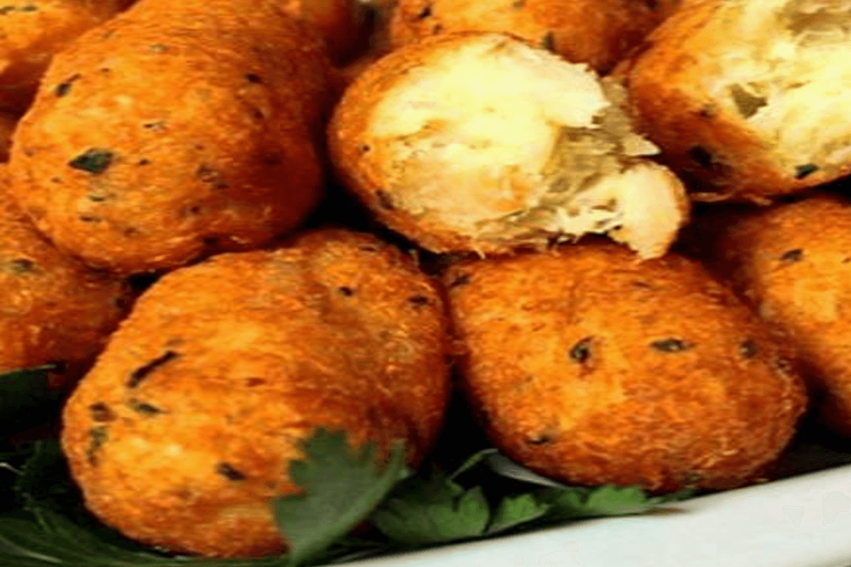 Bolinhos de Bacalhau (Three Bolinhos)