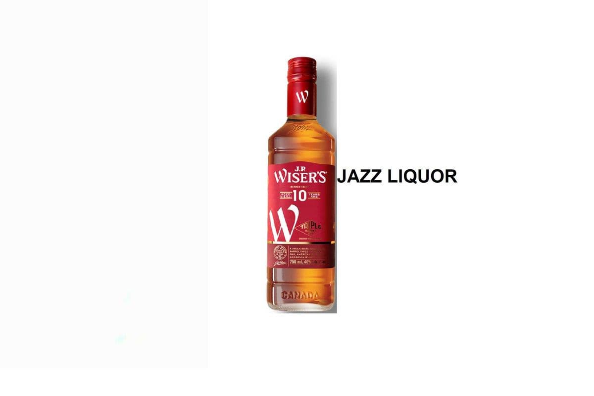 J.P WISER'S 10 YEARS OLD 750ML (1 x 1x750ML)