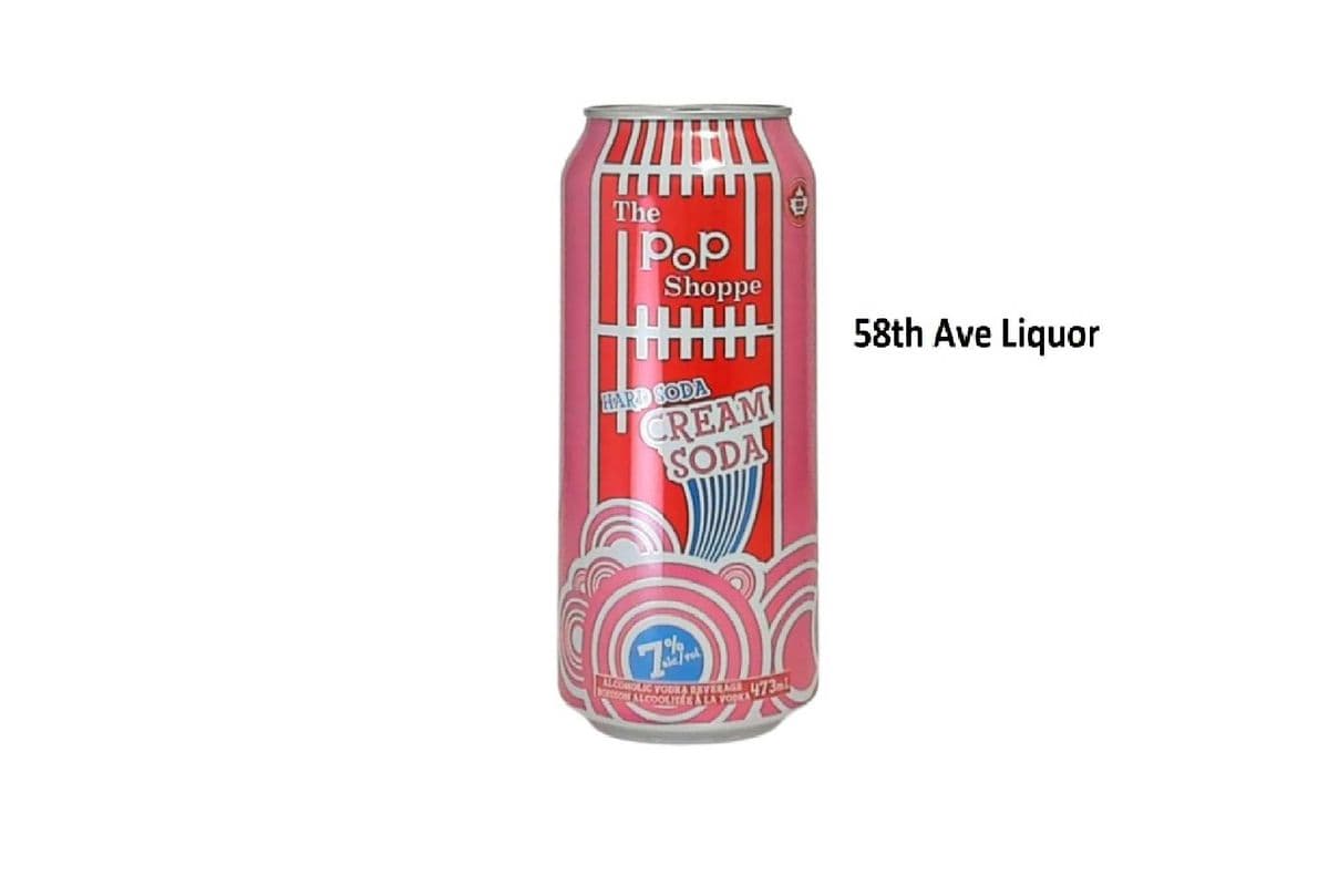 POP SHOPPE CREAM SODA CAN (1 x 473ML)