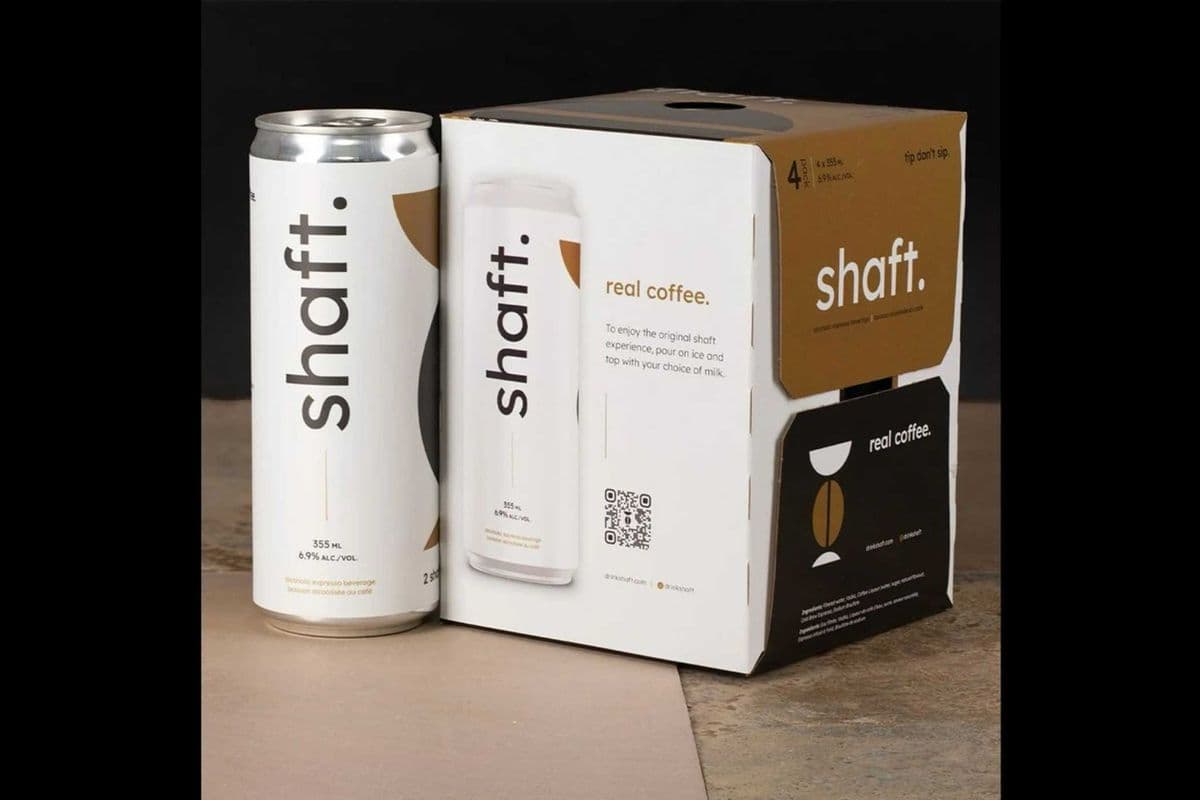 SHAFT Coffee Flavour Beer 4 Can (4 x 355ml)