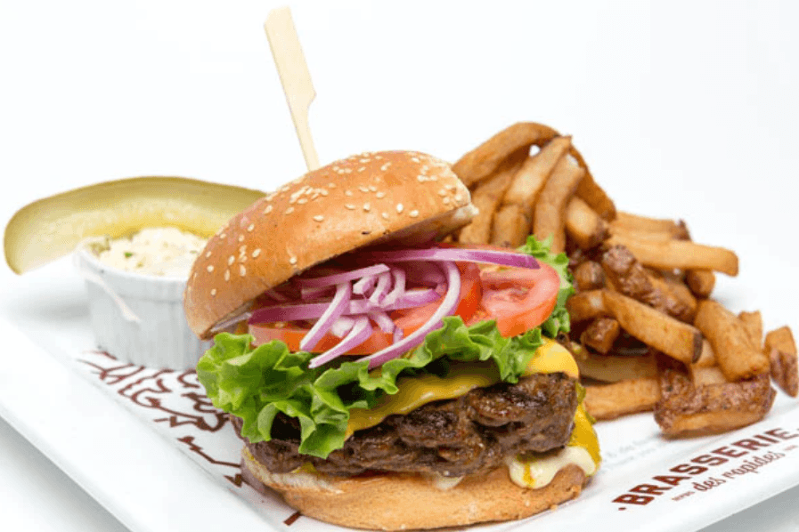 Hamburger au fromage / Cheeseburger