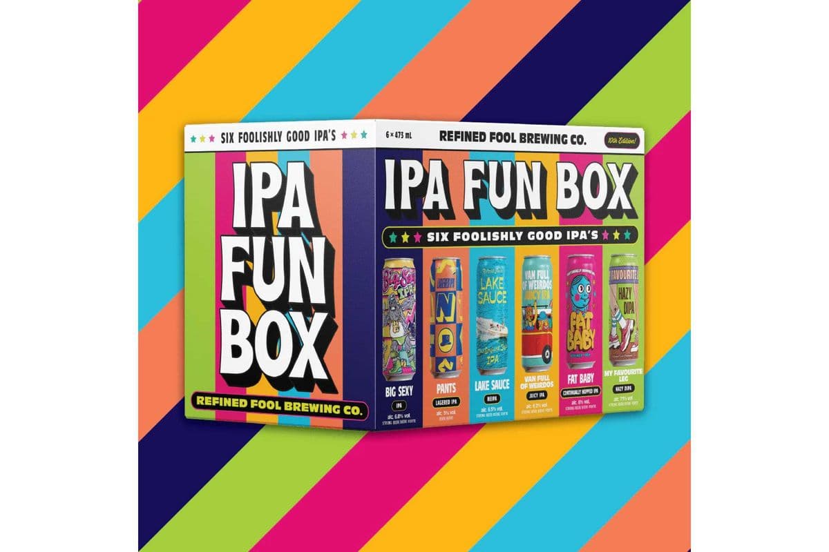 IPA Fun Box Beer Can 6pk (1 x 6x473ml)
