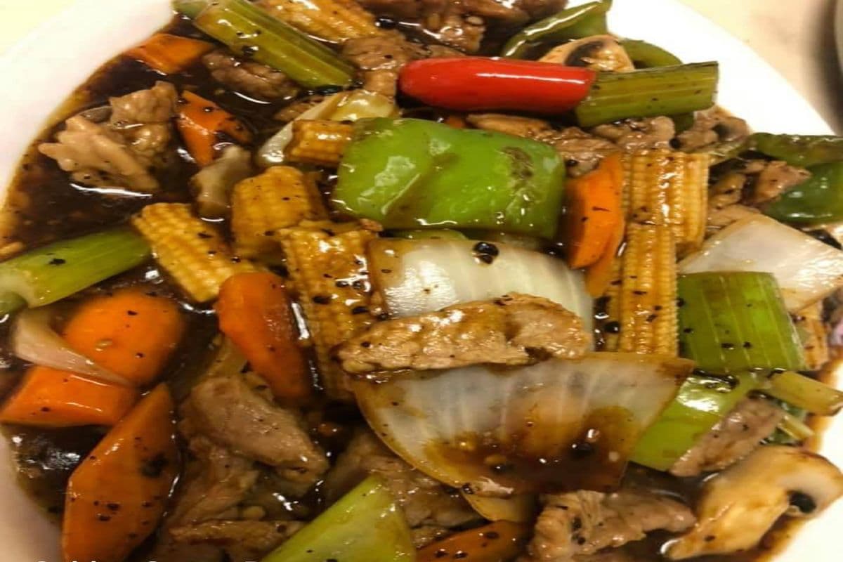 33. Beef in Black Bean Sauce