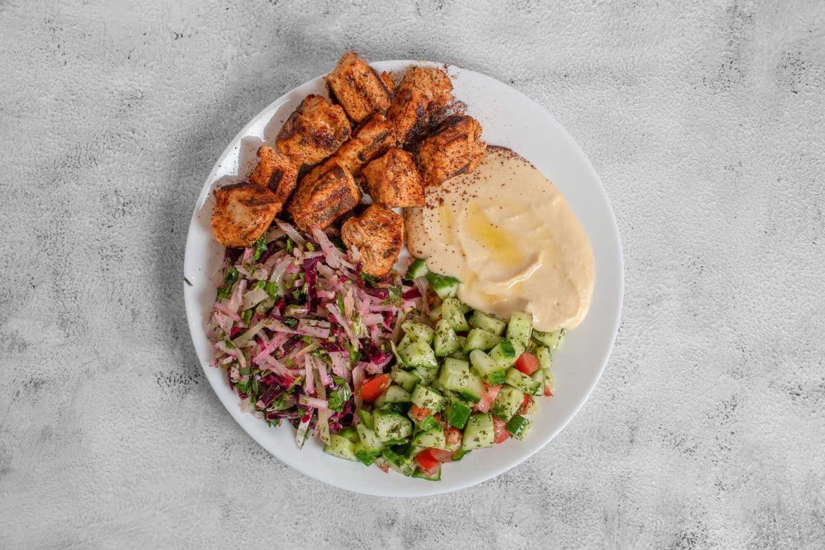 Chicken Takka with Salad Platter