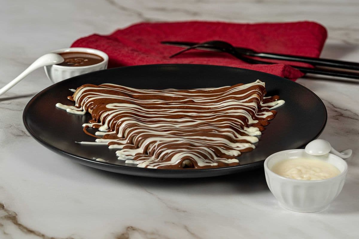 Double Chocolate crepe