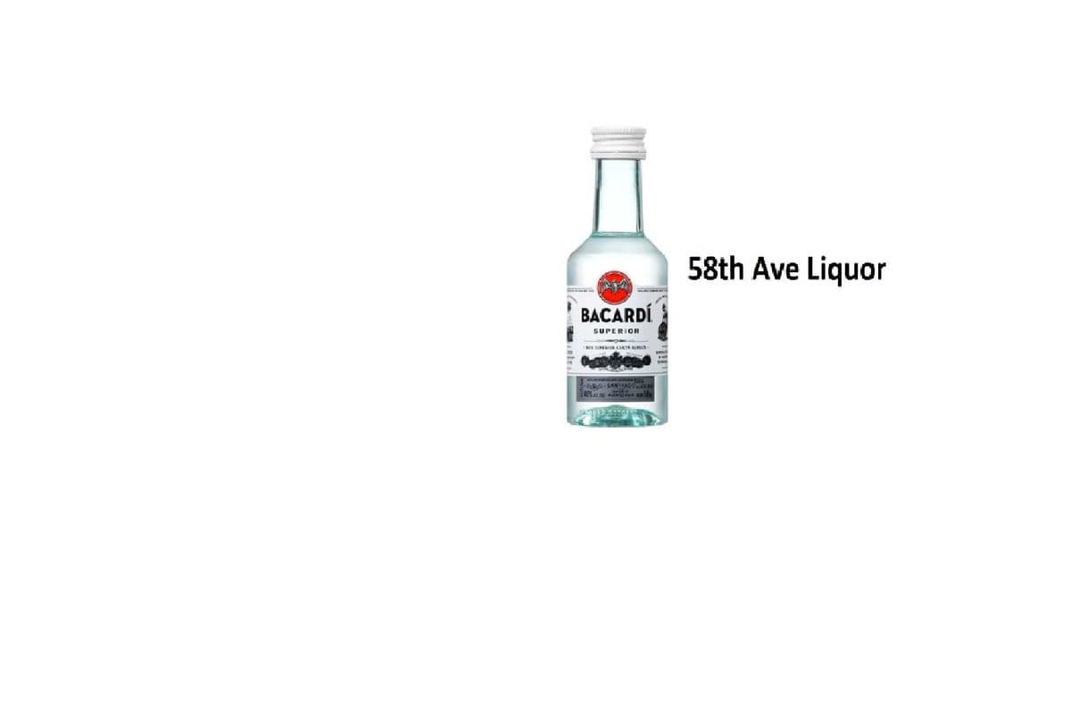 BACARDI SUPERIOR RUM (1 x 50ML)
