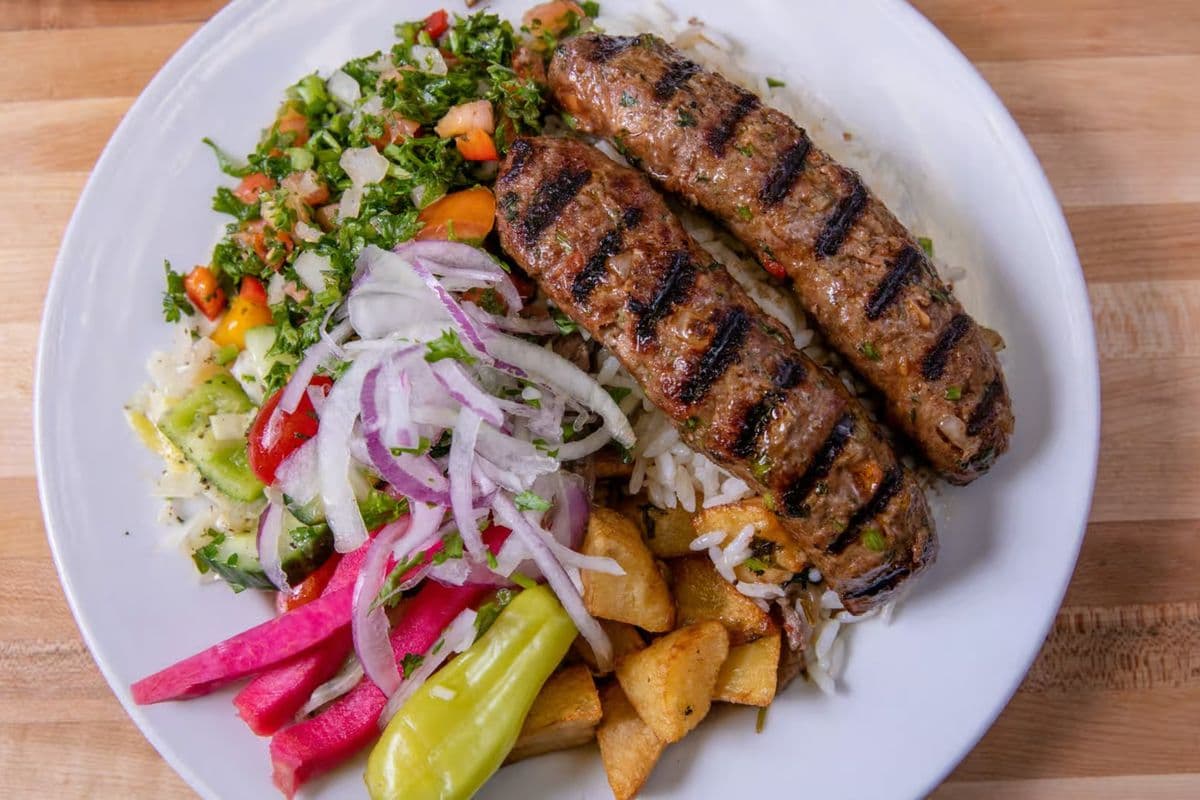 Assiette Kafta Kebab
