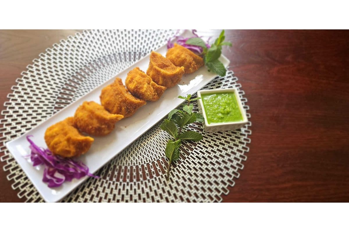 Fried Veg Momo (8 pcs) (8 pcs)