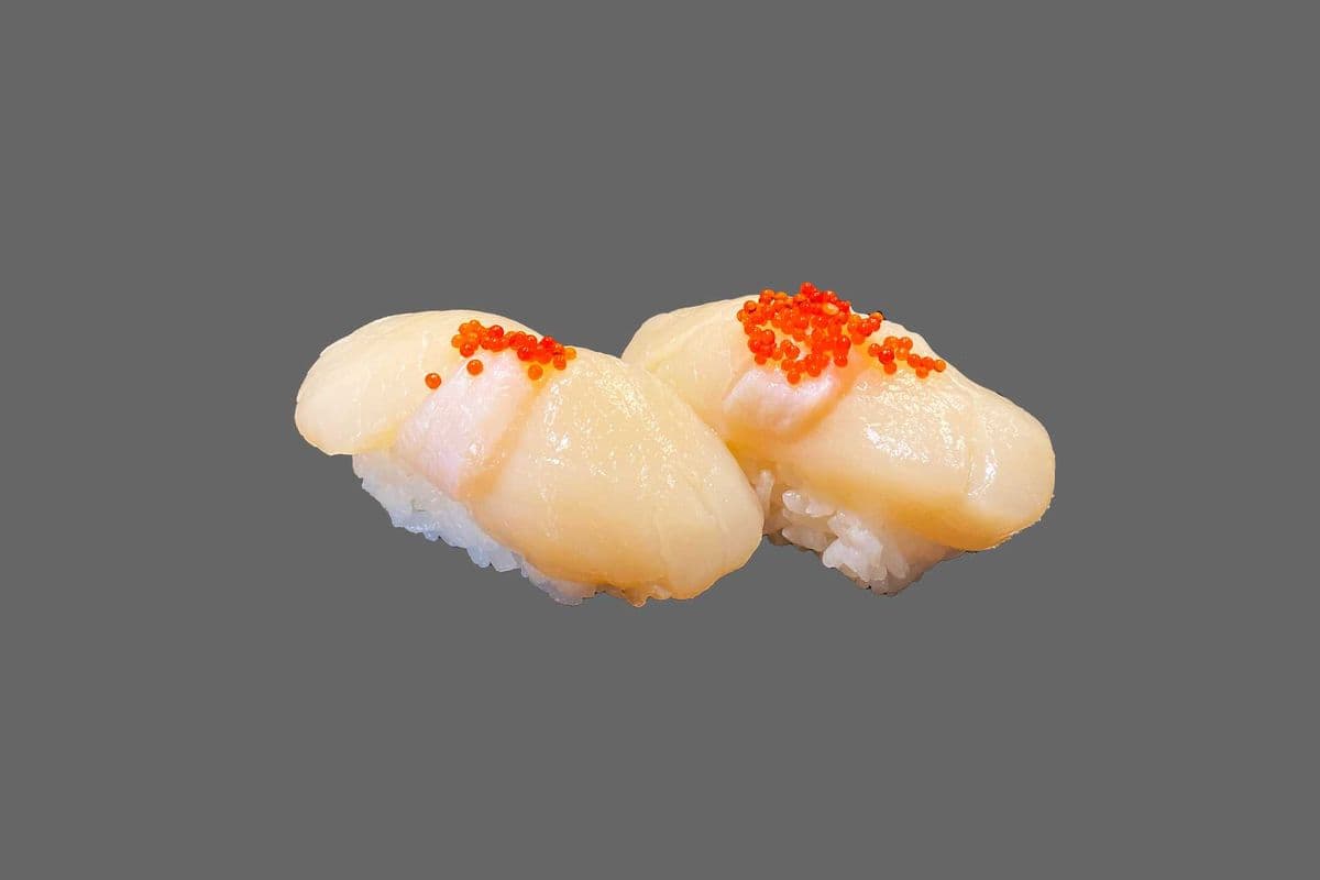 S6. Scallop Sushi (Hotate) (1 pc)