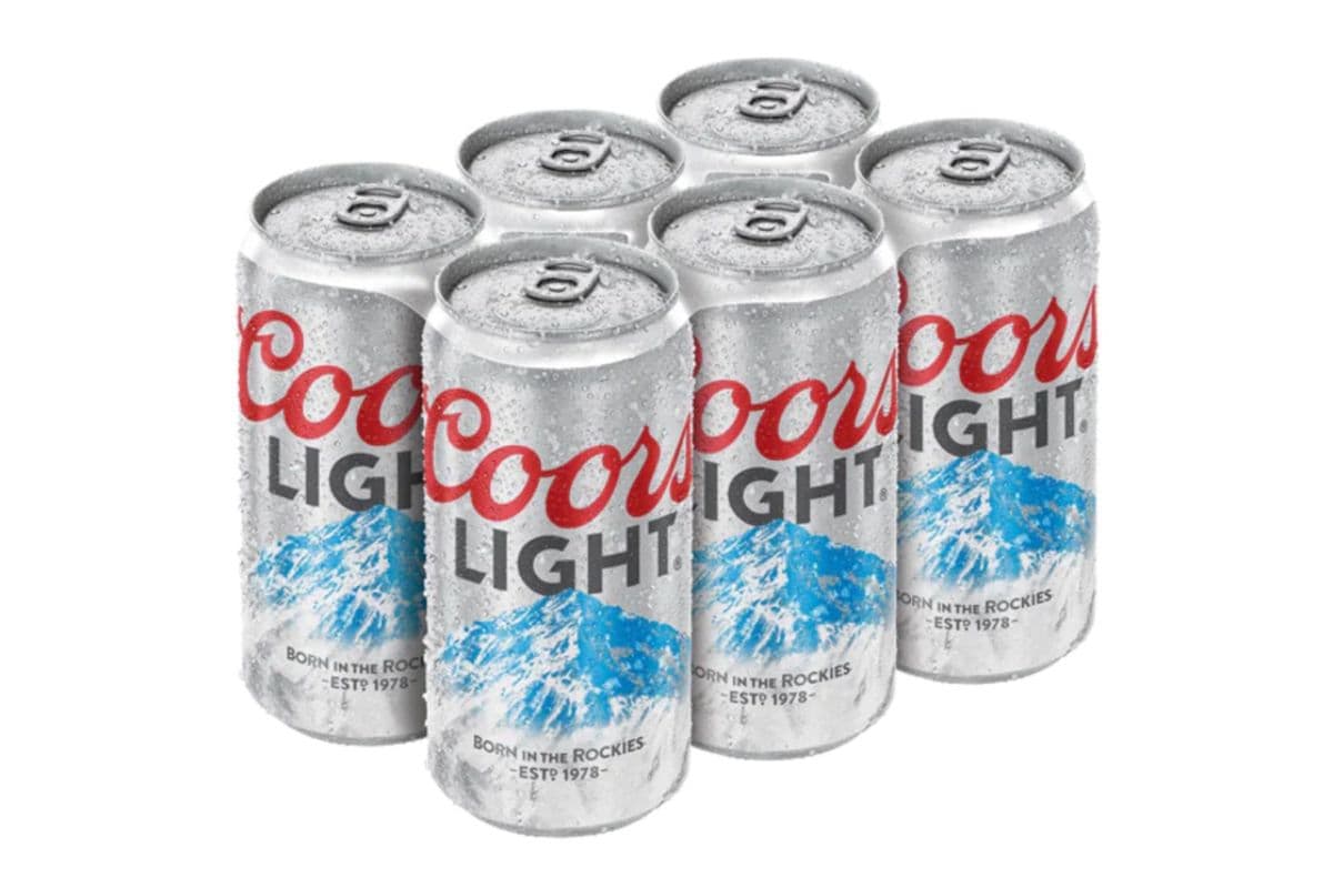 6c Coors Light (1 x 2130ml)