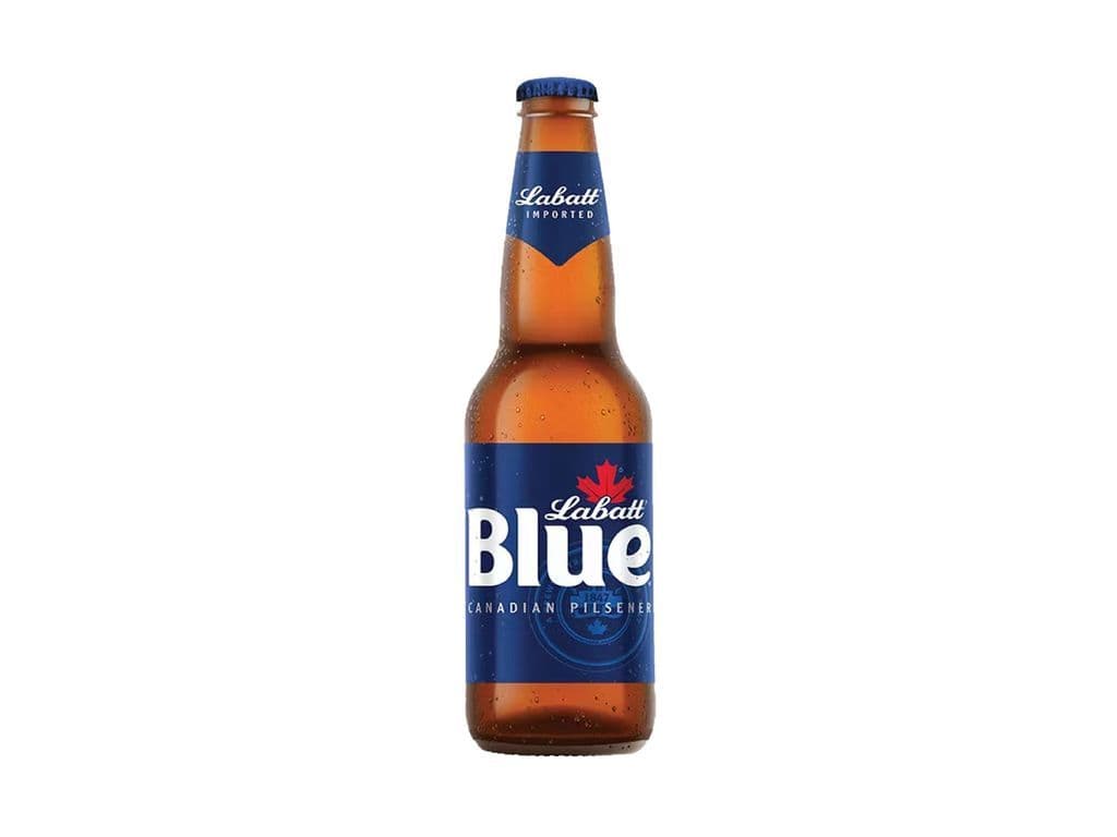 Labatt Blue, 341mL Beer (5.0% ABV)