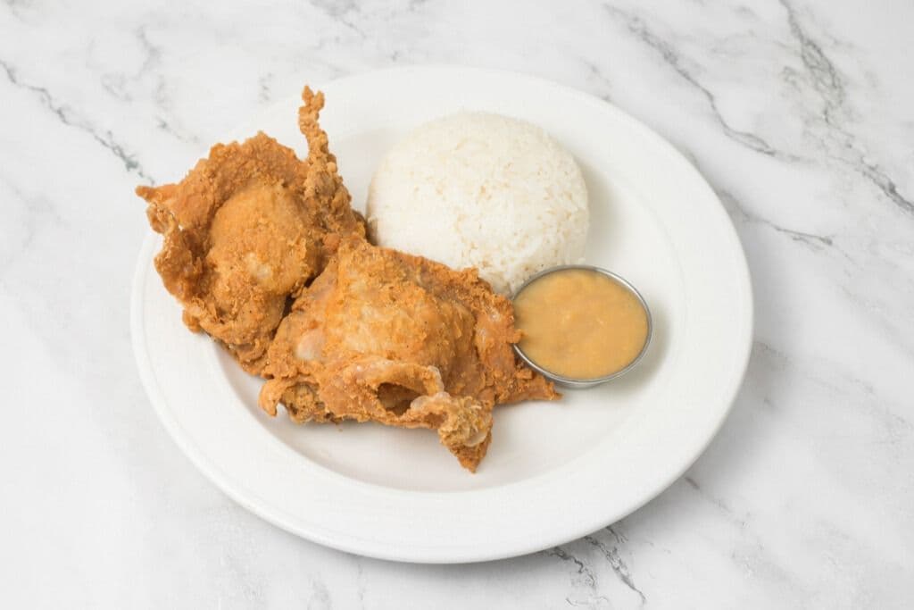 Chicken (2pcs) Meal (w/ Rice or Fries)