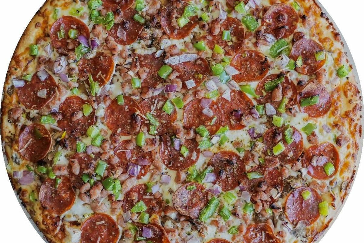 12" Medium The Works Pizza