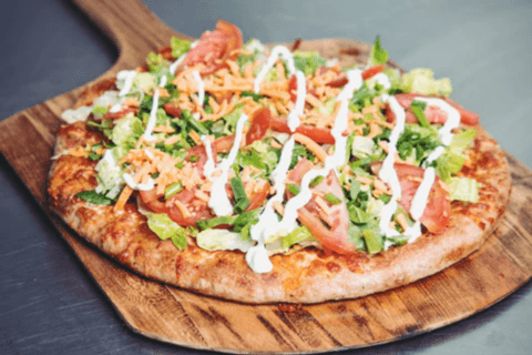 14" Large Veggie Beef Taco Pizza
