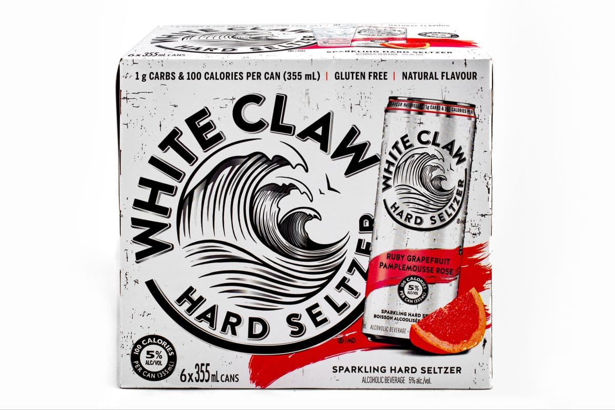 White Claw - Grapefruit (6-Pack)