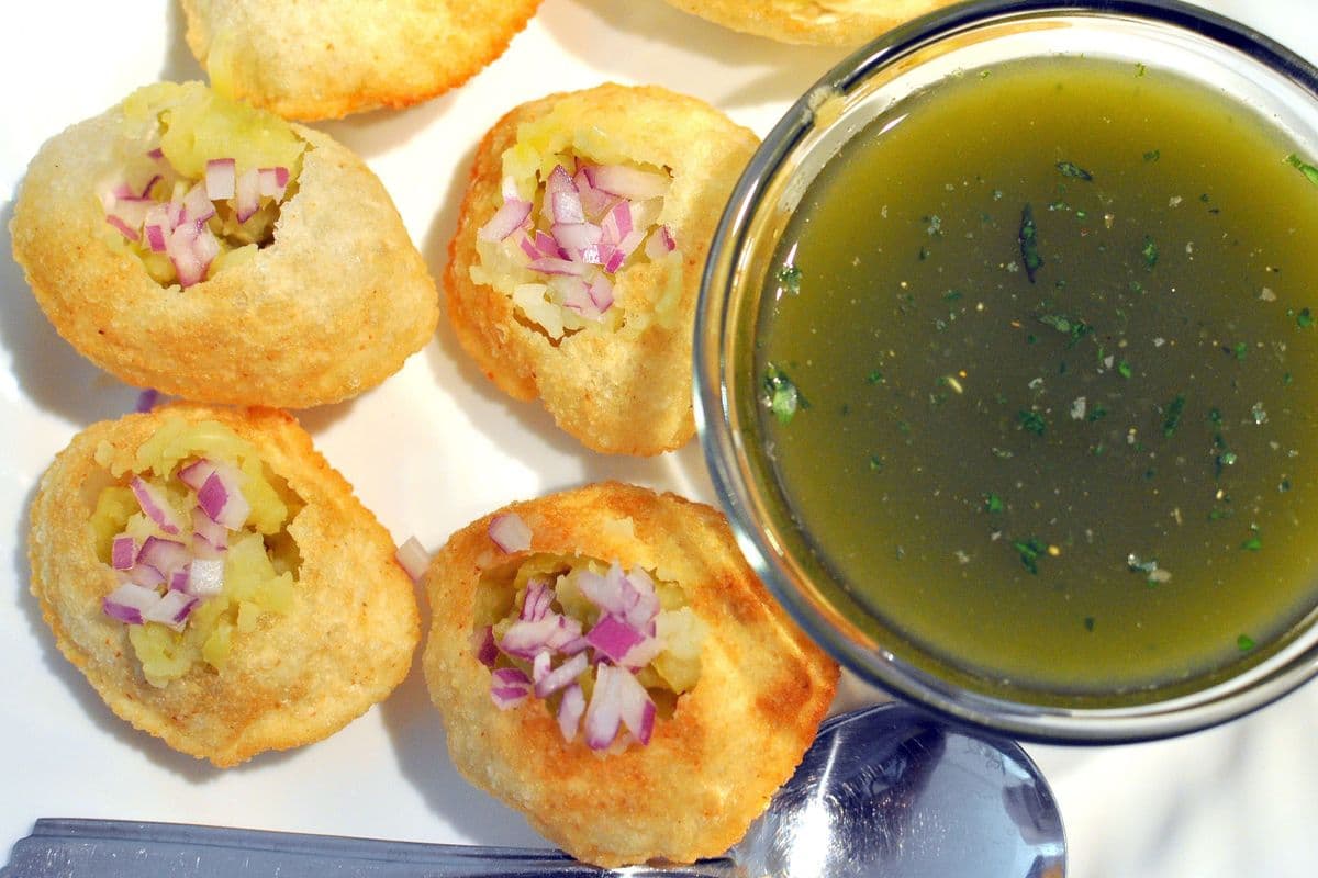 Pani Puri (vegan)