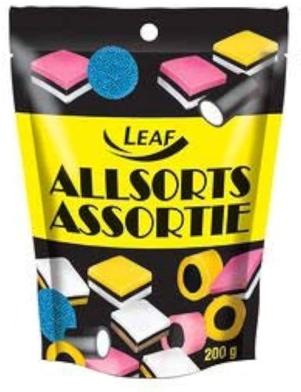 Leaf Assorties Liquorice 200g/ Leaf Liquorice Assorted  200g