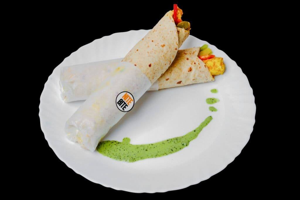 Paneer Tikka (2 Rolls)