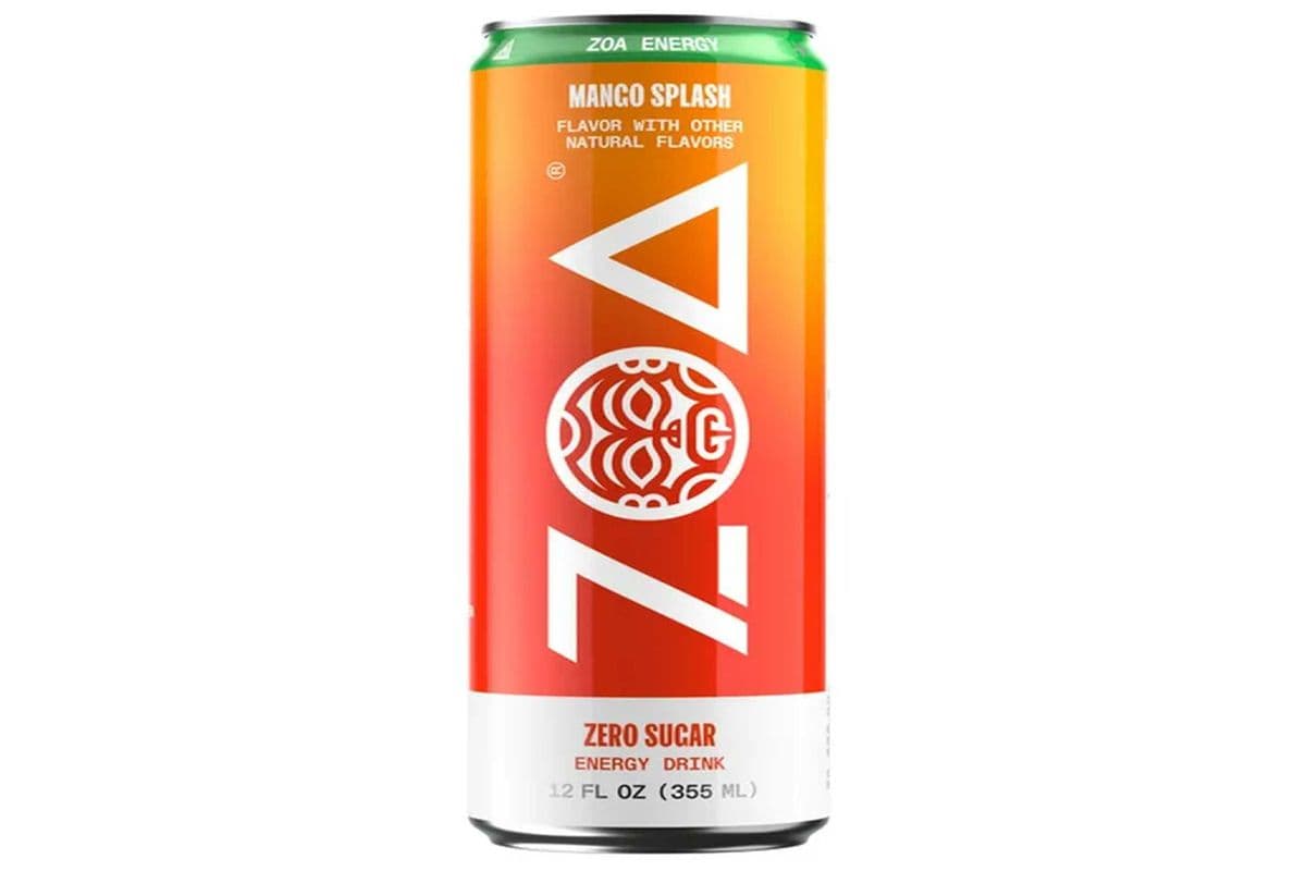 ZOA Zero Sugar Energy Drink (Mango Splash)