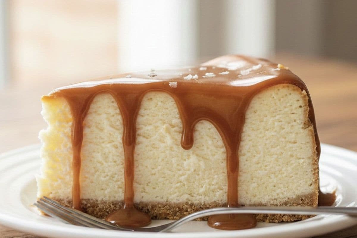 Caramel cheesecake