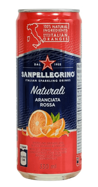 San Pellegrino Canned - Aranciata Rossa