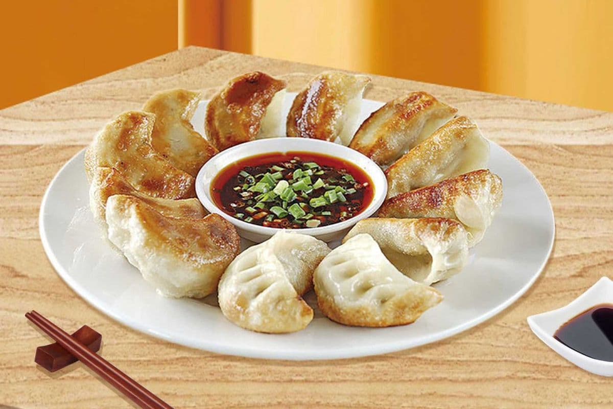C10. Cabbage & Chicken Pan Fried Dumpling