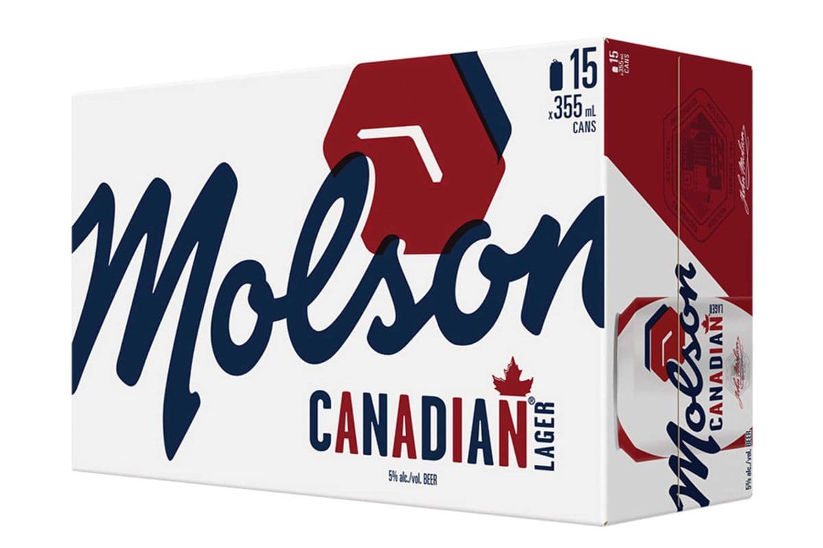 Molson Canadian 15 (15 x 355 ml cans)