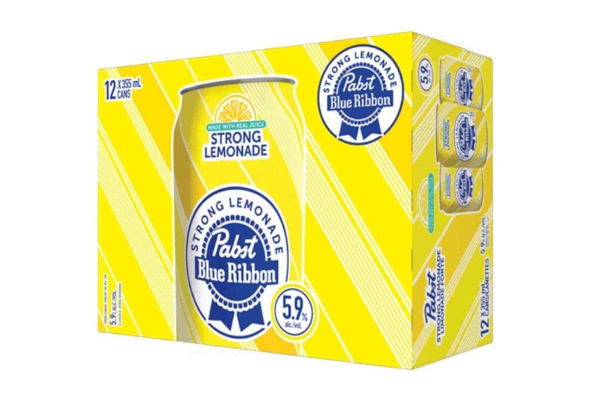Pabst Blue Ribbon Strong Lemonde (12 x 355 ml)