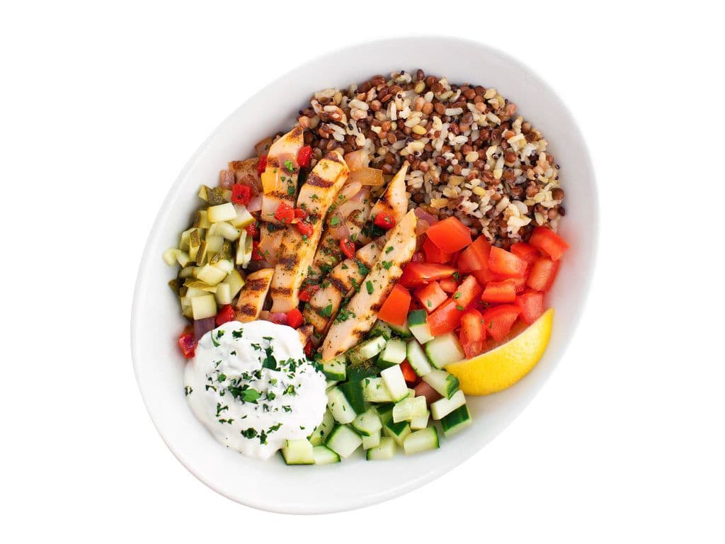 Mediterranean-Spiced Chicken Bowl
