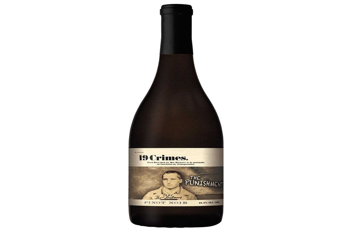 19 Crimes Pinot Noir 750ml (1 x 750 ml)