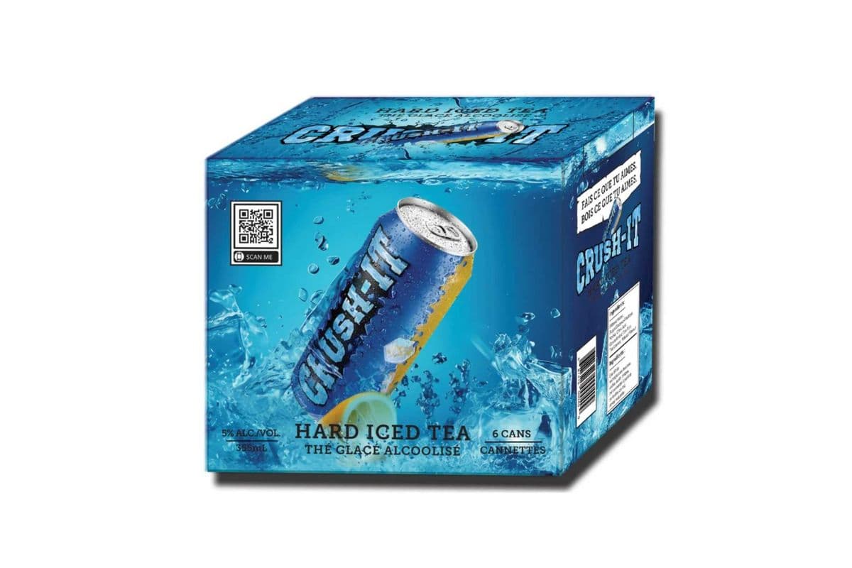 CRUSH-IT HARD ICED TEA (12 x 355ML)