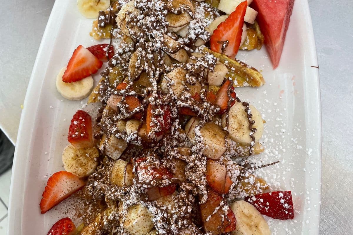 Nutella banana French Toast