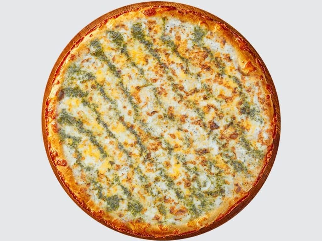 Pesto Cheese Pizza