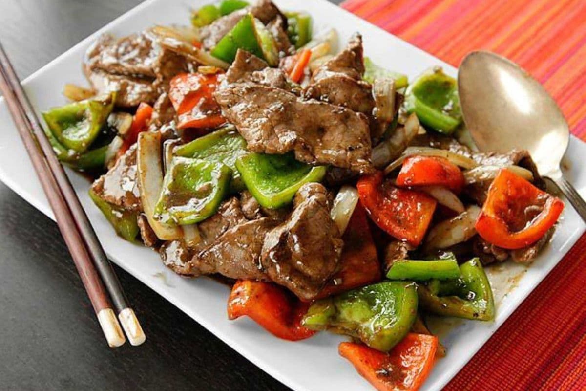 Beef Fried Greens