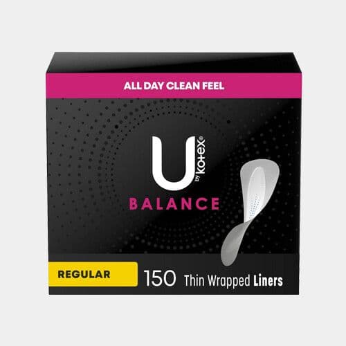 U by Kotex Thin wrapped liners / U by Kotex Thin Wrapped Liners