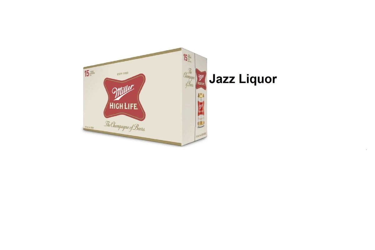 MILLER HIGH LIFE 15 CANS (1 x 15x355ML)