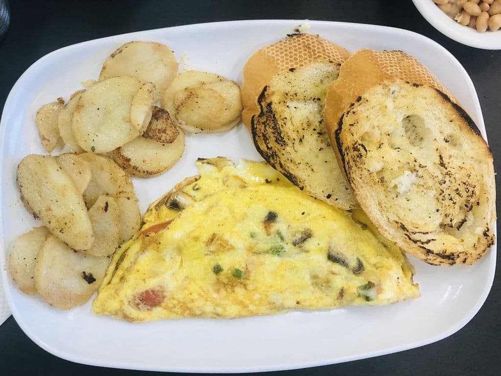 Omelette végétarienne / Vegetarian Omelet