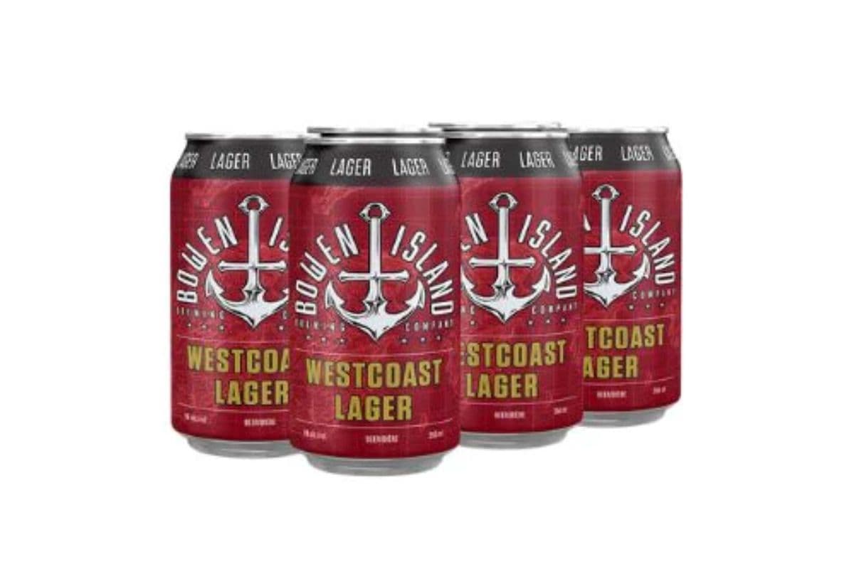 Bowen Island West Coast Lager (6 x 355ml)