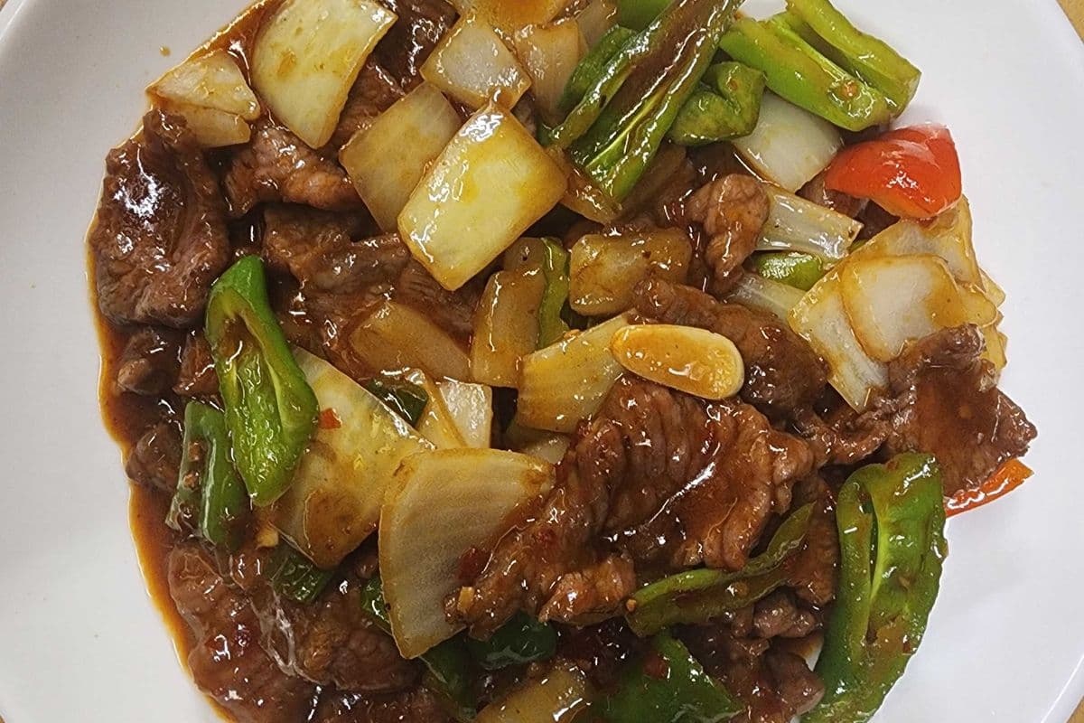 1708. Beef Slices with Scallion