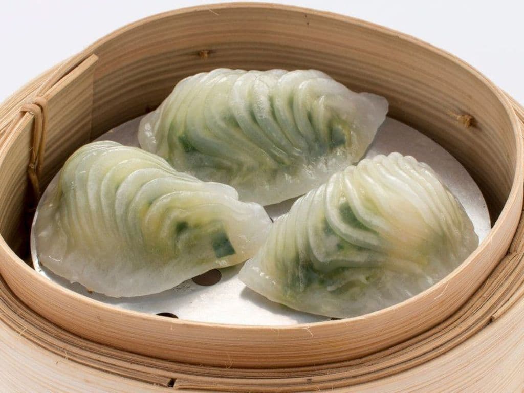 D05. Chives & Shrimp Dumplings (4 Pcs)